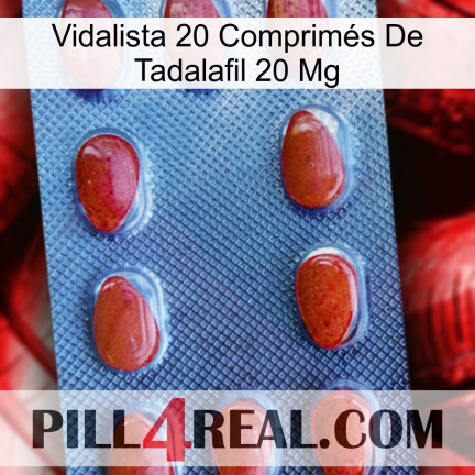 Vidalista 20 Comprimés De Tadalafil 20 Mg 06